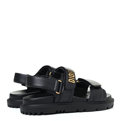 christian Dior sandals black